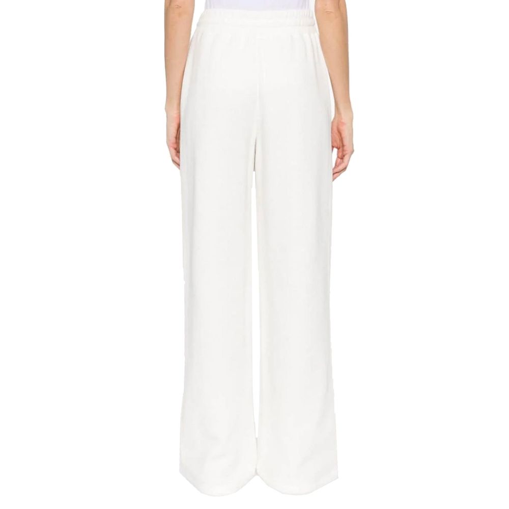 White Cotton Joggers (Workout Pants)