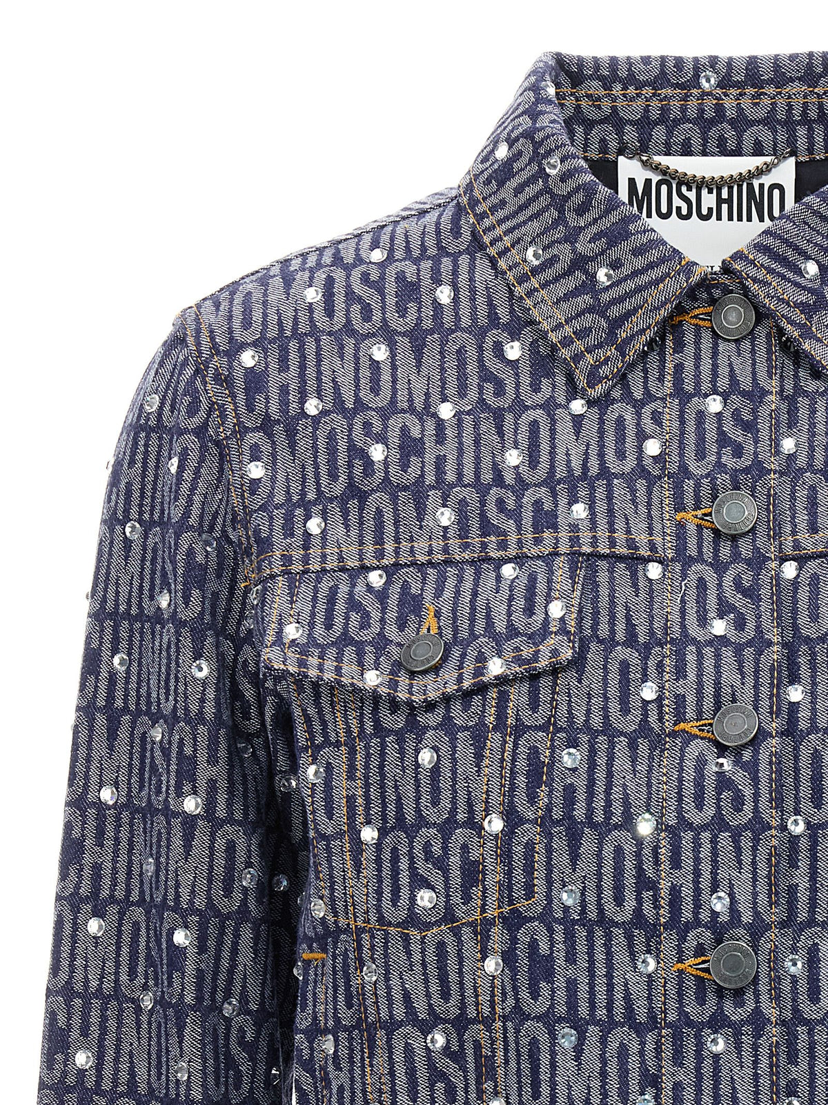 Blue Cotton Denim Jacket