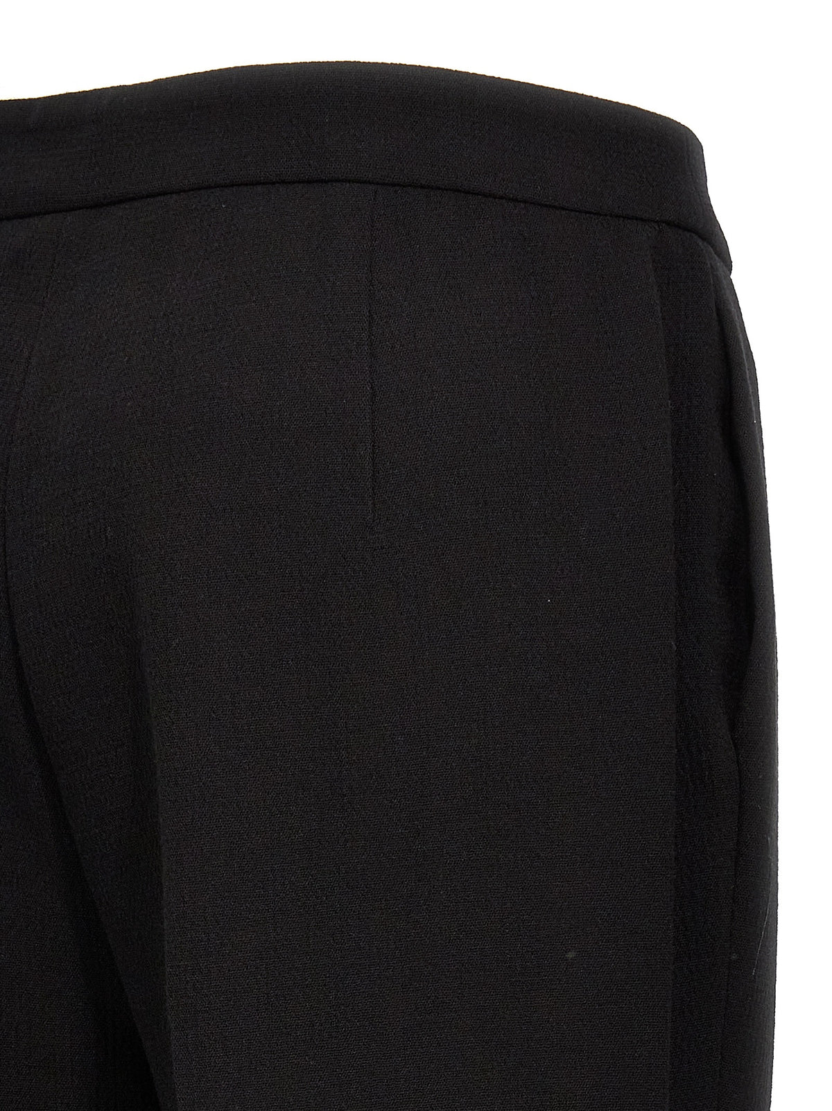 Black Viscose Dress Pants