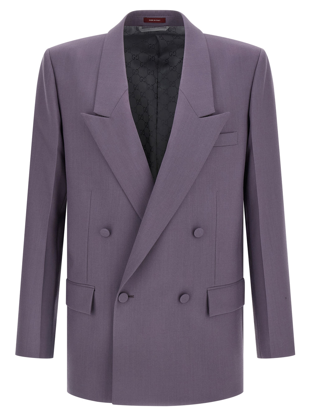 Purple Wool Blazer