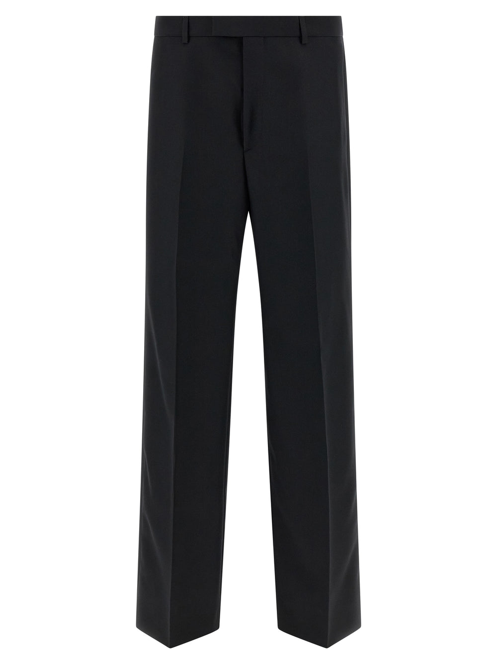 Black Polyester Dress Pants