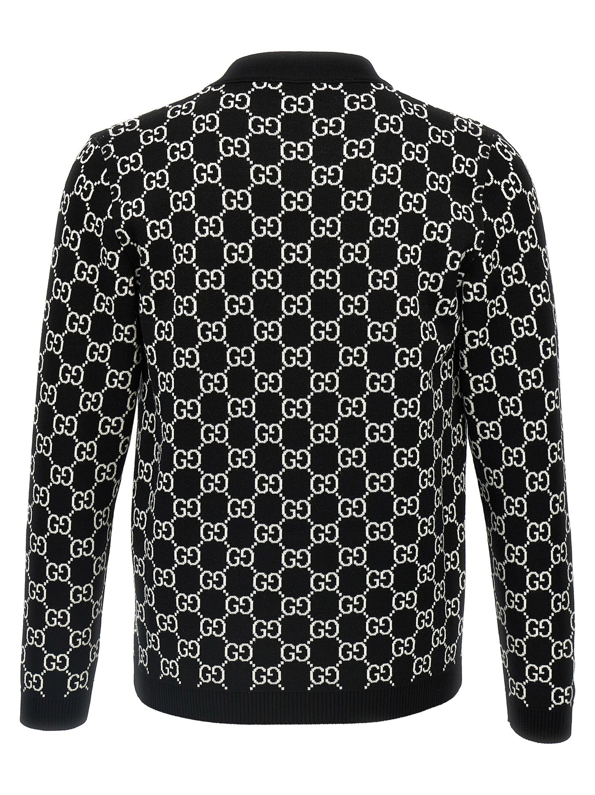 Bicolor Wool Cardigan