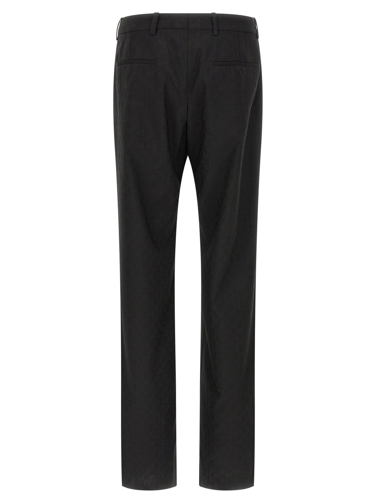 Black Polyester Dress Pants