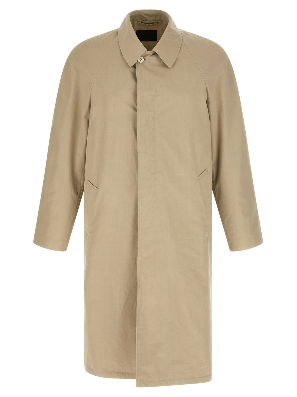 Beige Cotton Coat