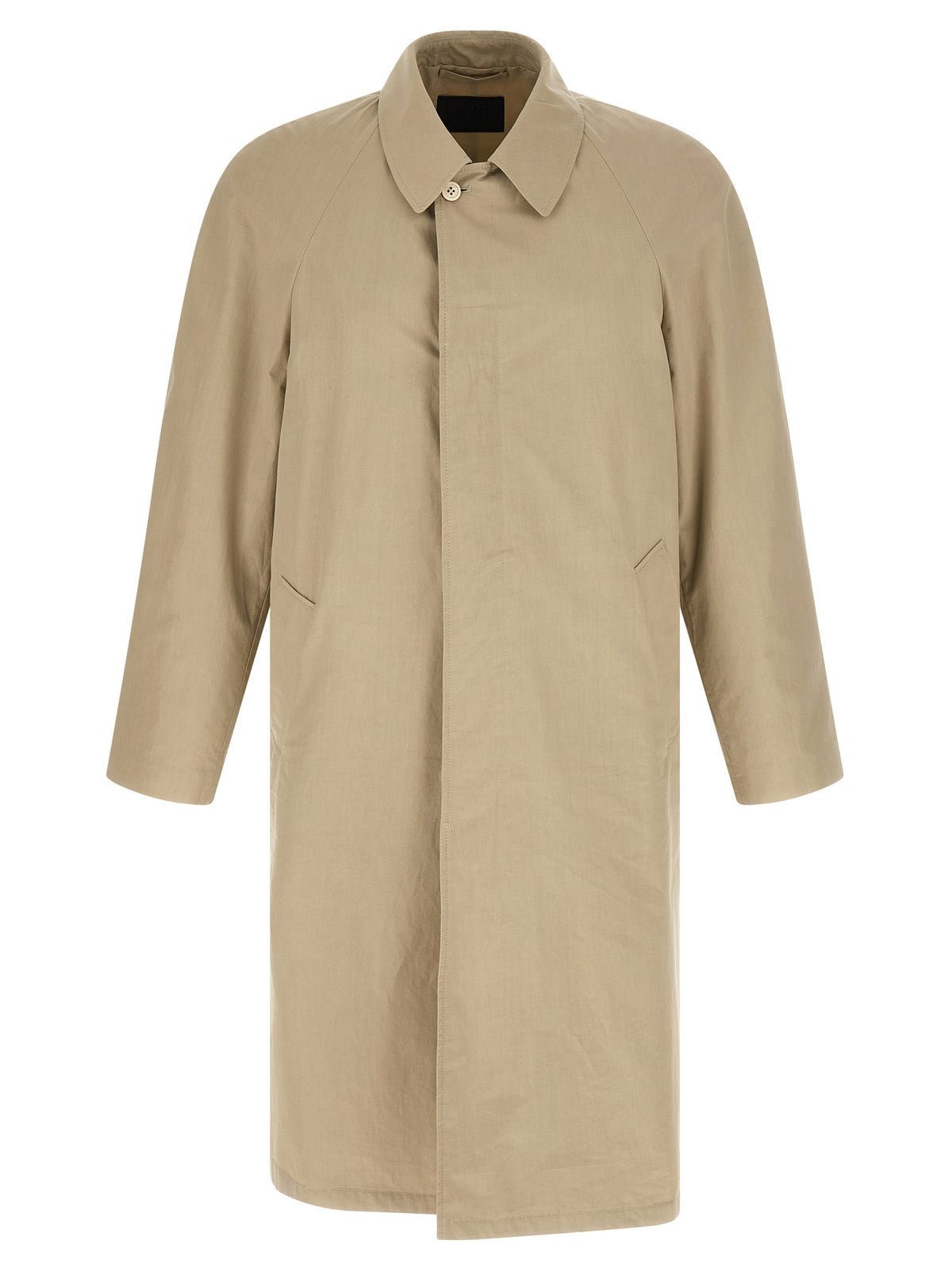 Beige Cotton Coat
